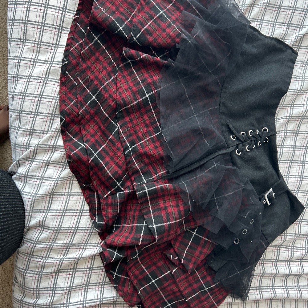 Hot Topic Grunge Skirt